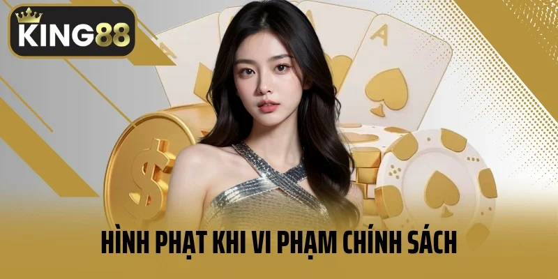 Hình phạt khi vi phạm chính sách chơi có trách nhiệm King88