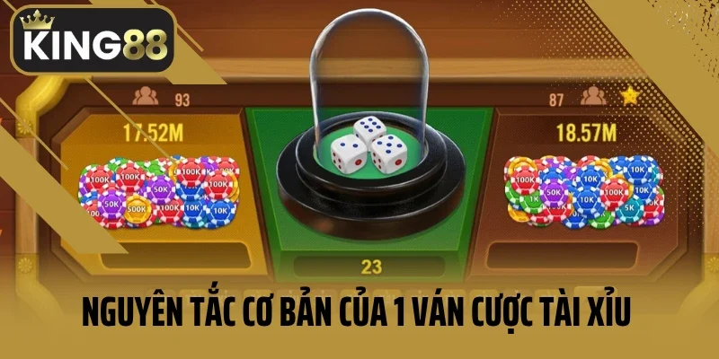 Nguyên tắc cơ bản của 1 ván cược tài xỉu King88